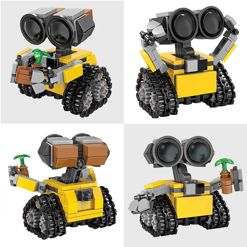 Diy Automation Projects - ..Classic Movie Mini Robot Wall-e MOC