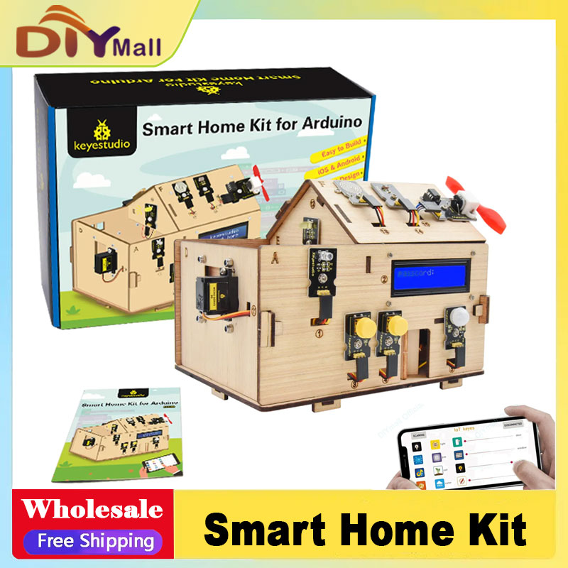 Keyestudio Smart IoT Home Kit  - Iot Diy Home Automation review and price