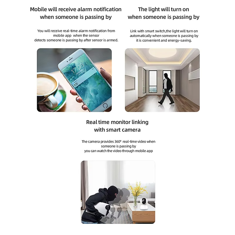 Smart PIR Motion Sensor WiFi Z - Home Automation Technology review and price