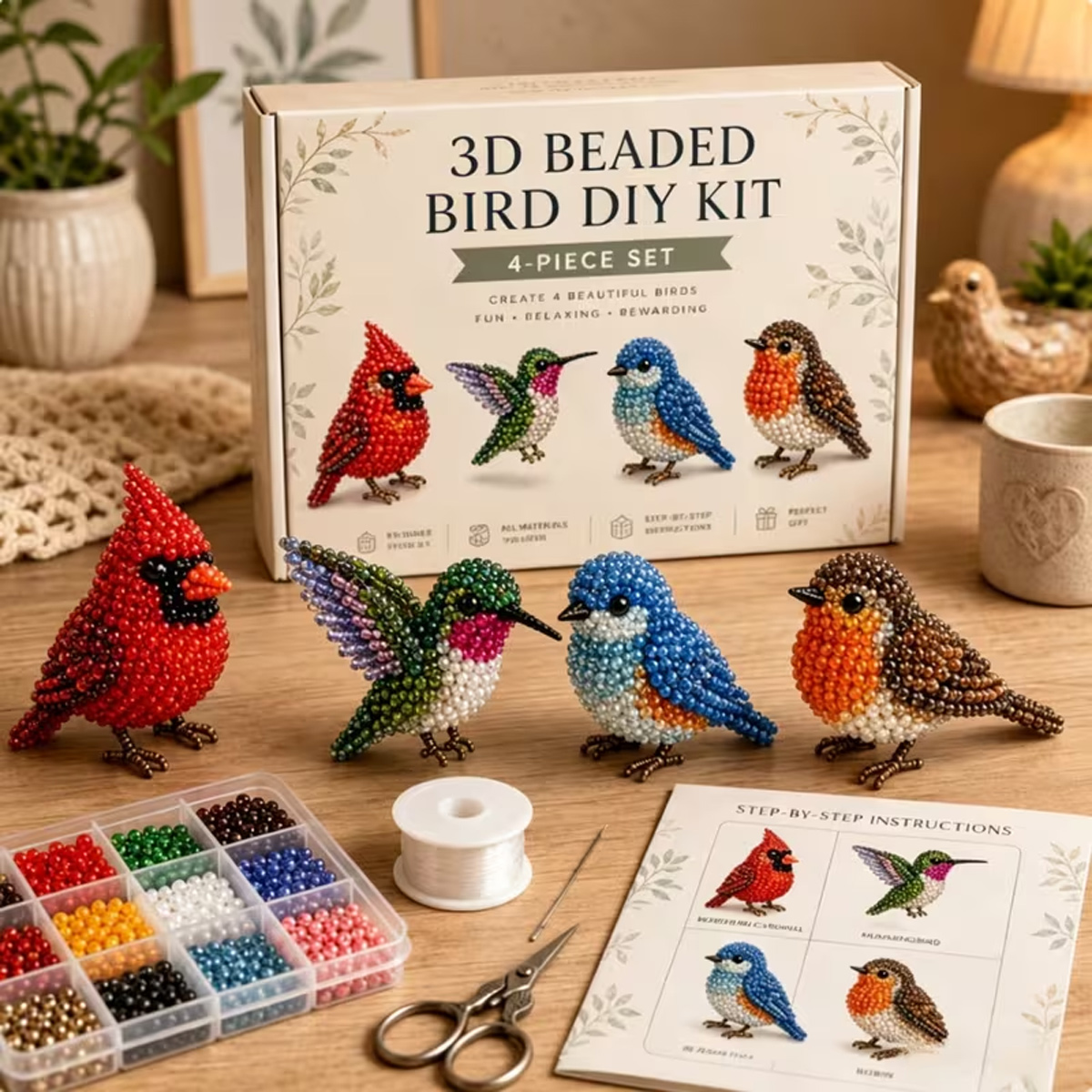 Mini 3D Beaded Animal DIY Kit, - Diy Automation Projects review and price