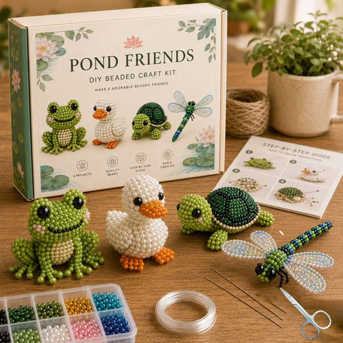 Mini 3D Beaded Animal DIY Kit, - Diy Automation Projects review and price