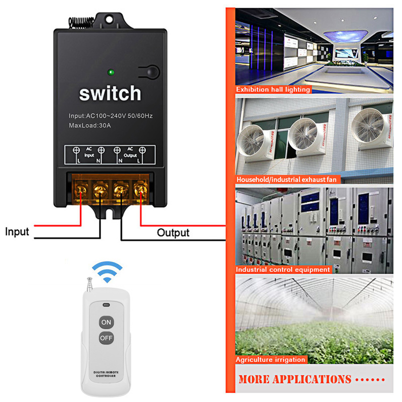 AC110V 220V 240V 30A Relay FR  - Home Automation Technology review and price