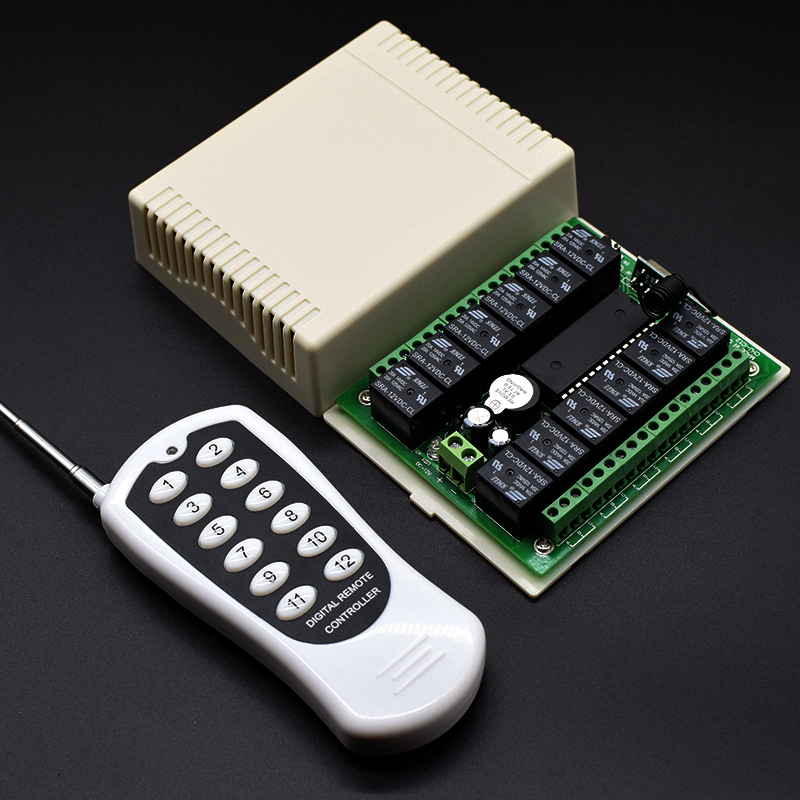 12 Channels RF433 Wireless Rem - Home Automation Technology review and price