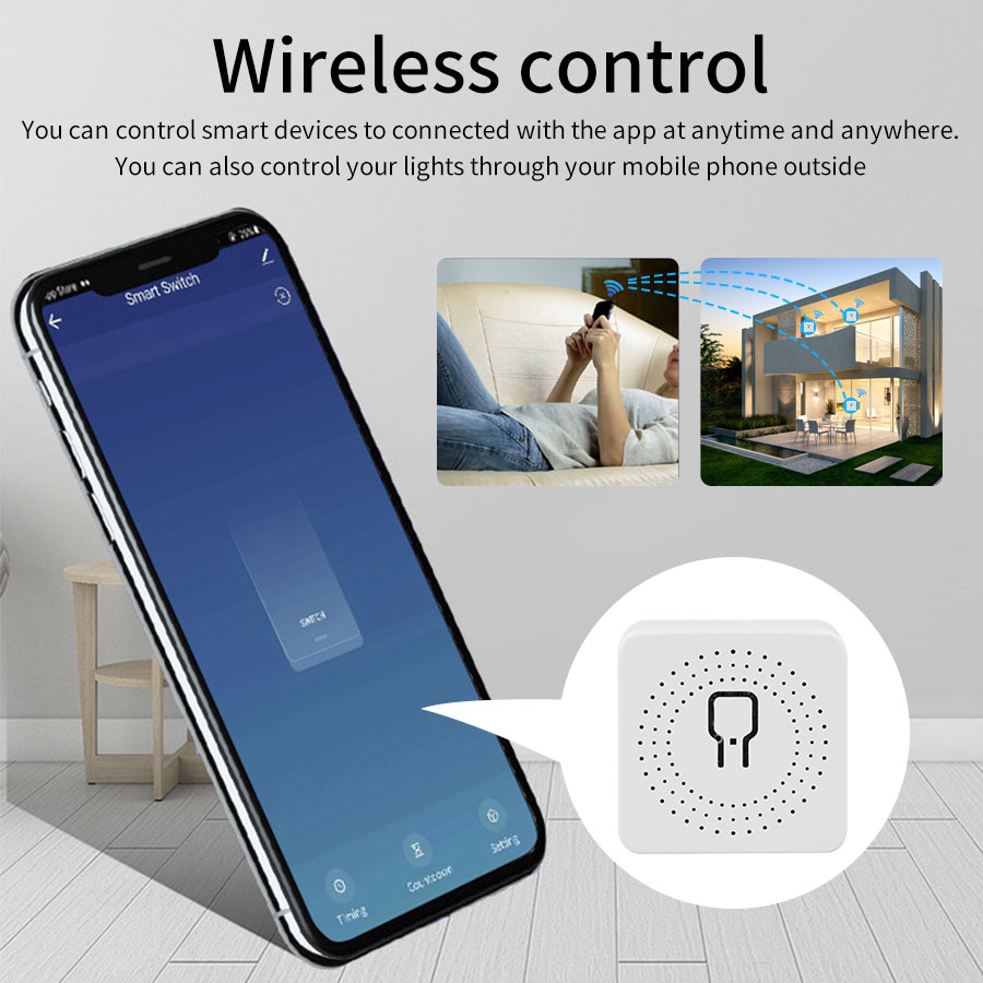 16A/20A WiFi Mini Smart Switch - Home Automation Technology review and price